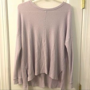American Eagle Purple Extra Long Purple Long Sleeve